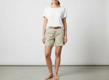 szorty damskie khaki: Szorty damskie, rozmiar XL — 7