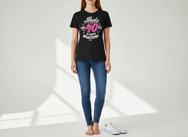 koszulka damska na 40 urodziny: Футболка жіноча, розмір M — 1