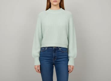 kurtka z rękawami swetrowymi reserved: Reserved YFL, Sweter damski, rozmiar M — 6