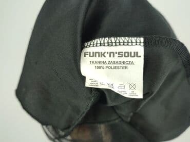 czarna sukienka ze srebrnymi dodatkami: Sukienka damska, L — 5