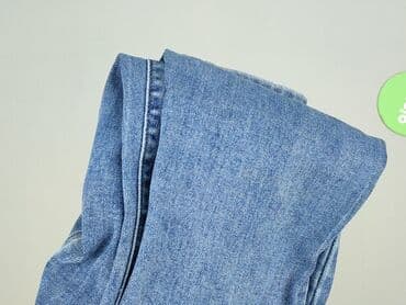 legginsy z wysokim stanem modelujące: Jeansy damskie, M — 6