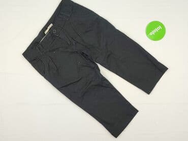 legginsy damskie plus size: Material trousers for women, size L (EU 40) — 2