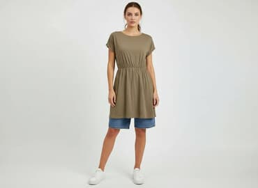 oliwkowa sukienka zara: H&M, Sukienka damska, rozmiar S — 8
