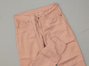 dżinsy w róże: Jeansy damskie, rozmiar S — 2