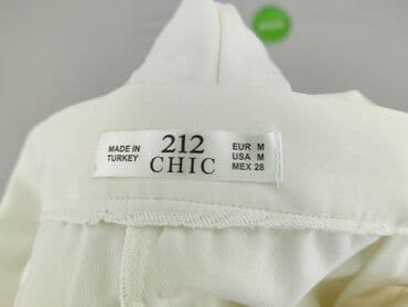new yorker białe spodnie: Chic, Spodnie materiałowe damskie, rozmiar M — 4