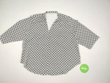 bluzki pod marynarkę plus size: Bluzka damska, rozmiar 6XL — 2