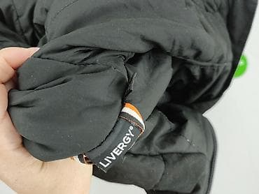 tk maxx kurtki: Męska kurtka LIVERGY, rozmiar M - Kolor: czarny - Materiał: 100% — 4