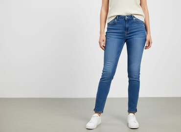 jeans flare: BODY FLIRT, Jeansy damskie, rozmiar L — 7