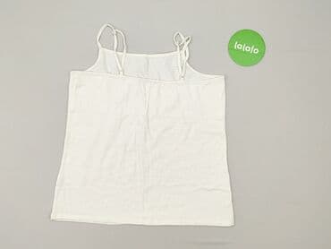 bluzki na grubych ramiączkach: Top damski, rozmiar L — 4