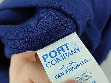 hm t shirt basic: Port & Company, Bluza z kapturem dla mężczyzn, rozmiar L — 4