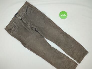 stradivarius kurtka brazowa: Spodnie dla mężczyzn, L — 2