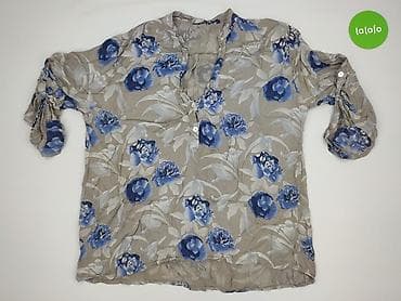 bluzki biale: Bluzka damska, rozmiar 5XL — 2