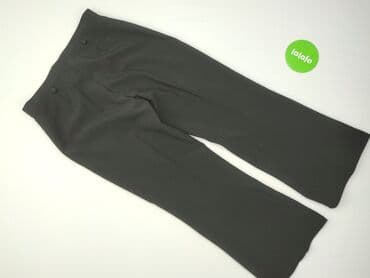 spodnie woskowane czarne: Material trousers, 15 years, 170, condition - Very good — 3