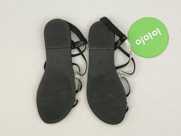 deichmann sandały srebrne: Sandały damskie, rozmiar 39 — 3