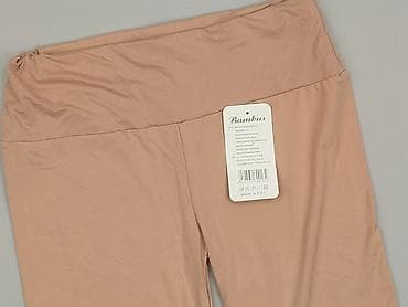 legginsy bambusowe: Bamboo, Spodnie 3/4 damskie, rozmiar 4XL — 1