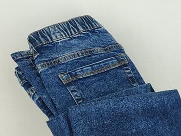 jeansowa spódniczka z falbankami: Spodnie jeansowe, Lincoln & Sharks, 13 lat, 158, stan - Bardzo dobry — 6