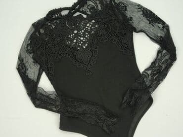 h m body koronkowe czerwone: Body damskie, rozmiar S — 1