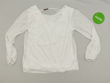 orsay, koszula damska, rozmiar s stan: używany rozmiar: s kolor: biały wady: wymaga czyszczenia dodatkowe informacje: należy pamiętać, że pomiary są wykonywane przez program, błąd może wynosić do 2 cm sposób dopasowa: Women's blouse, size S — 3