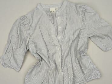 białe prążkowane bluzki: Ichi, Bluzka damska, rozmiar M — 2