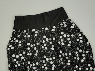 spódnice czarne w białe groszki: Спідниця жіноча, розмір L — 2