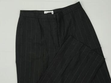 spodnie z wysokim stanem dla wysokich: Vanilia, Spodnie materiałowe damskie, M — 1