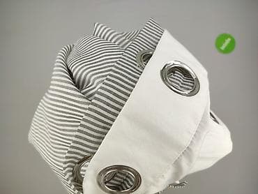 zasłonki: Zasłona na przelotkach (x2), zaciemniająca, w paski - Kolor/pattern — 4