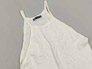 off white bluzki: Zara, Top damski, rozmiar S — 1