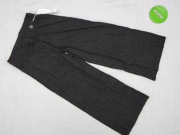 szorty do kolan: Spodnie materiałowe damskie, rozmiar M — 2