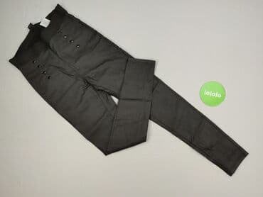 legginsy lateksowe z wysokim stanem: Naumy, Legginsy Ze skóry ekologicznej damskie, M — 2