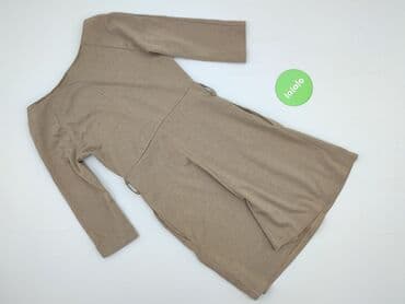 sukienki na wesele długie beżowe: Sukienka damska, rozmiar S — 4