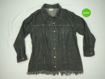 kurtka zimowa z kożuszkiem: Kurtka jeansowa damska, M — 2