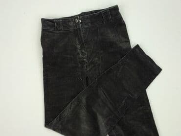 spodnie ocieplane: Spodnie materiałowe damskie, rozmiar M — 1