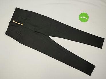 high heels: Material trousers for women, size S — 2