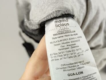 sukienki dla karmiącej mamy: Mamalicious, Jeansy damskie, XL — 5