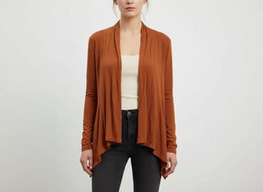 andżela kurtka zimowa: Kardigan damski, rozmiar M — 7