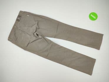 baggy grey jeans: Spodnie materiałowe damskie, rozmiar L — 3