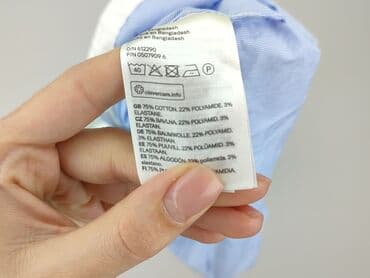 koszula niebieska hm: H&M, Koszula damska, rozmiar XS — 5