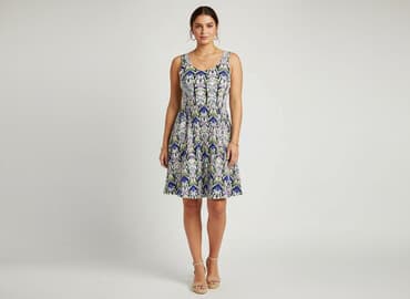 sklep internetowy z sukienkami dla puszystych: Stella, Sukienka damska, rozmiar 2XL — 7