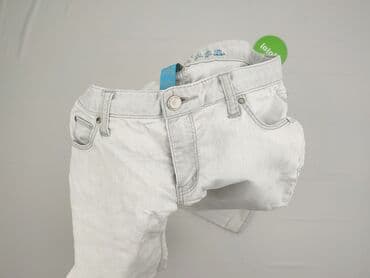 srebrne buty deichmann: Jeansy damskie, S — 5