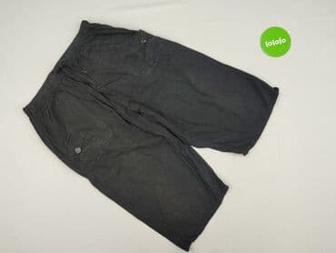 stradivarius cargo czarne: Spodnie 3/4 dla mężczyzn, rozmiar 3XL — 2