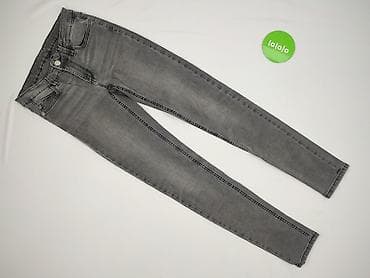 spodnie jeansy szare: Jeansy damskie, rozmiar S — 2