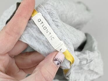 koszulka ze ściągaczem na dole: Atlantic, T-shirt damski, L — 4