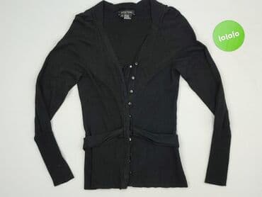 pull and bear kurtka czarna: Kardigan damski, rozmiar S — 2