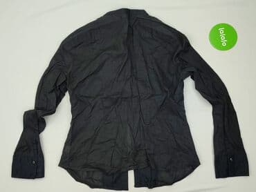 bluzka z dlugim rekawem czarna: Koszula damska, rozmiar S — 3