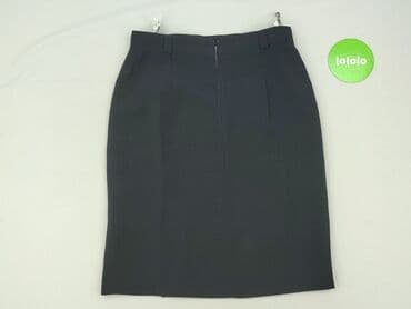 czarne spódnice midi z rozcięciem: Spódnica damska, M — 3