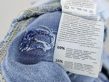 czarne levisy: DENIM JEANS, Jeansy damskie, rozmiar L — 5