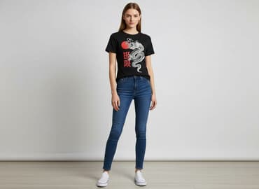 t shirty z ważką: FB Sister, T-shirt damski, rozmiar 2XS — 1