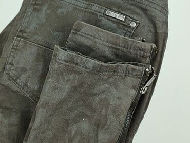 orsay spodnie woskowane czarne: Orsay, Брюки жіночі, розмір L — 10