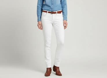 jeansy damskie proste nogawki: Jeansy damskie, rozmiar S — 6