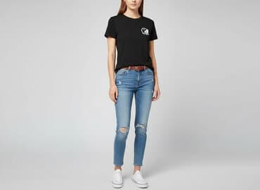 slipknot t shirt primark: Primark, Women`s T-shirt, size XS — 6